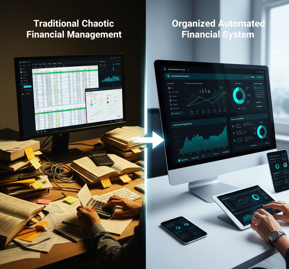 Workshop visual for Blueprint de Gestión Financiera de Proyectos